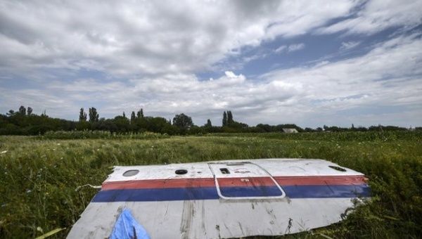 MH17 crash site in eastern Ukraine