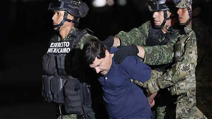 Guzmán es solicitado por la justicia estadounidense por narcotráfico