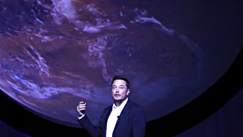 Elon Musk estuvo en Guadalajara para intervenir en el Congreso de Aeronaútica Internacional.
