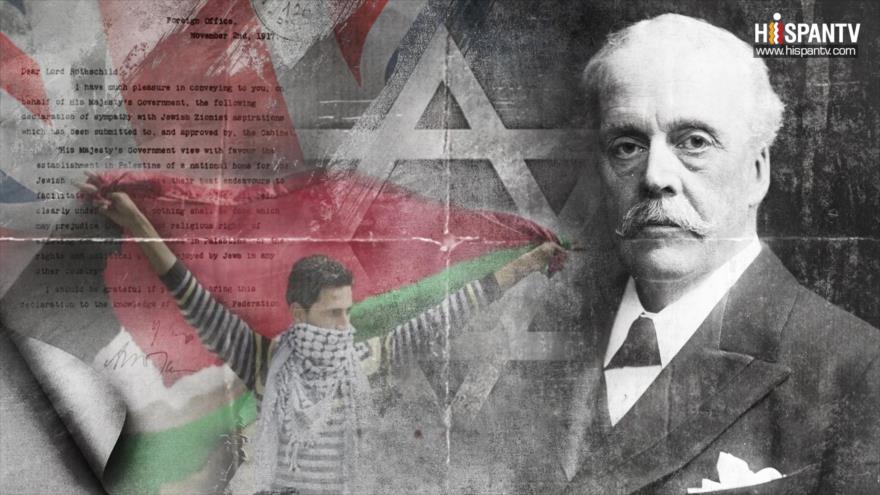 100 años de Complicidad Criminal entre el Sionismo y Gran Bretaña