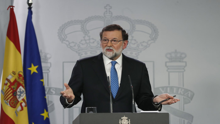 Mariano Rajoy sostuvo que desea mantener el equilibrio en los derechos catalanes pero no cambiará la Carta Magna de España.