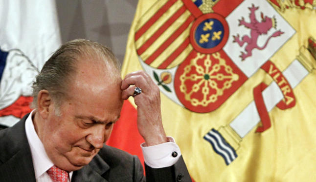El rey Juan Carlos I abdicó en 2014 en medio de escándalos de corrupción, de contrariedades físicas y de un prestigio generalizado del sistema monárquico español.