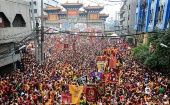 Se estima que este año asistieron entre tres y seis millones de feligreses a la procesión. 