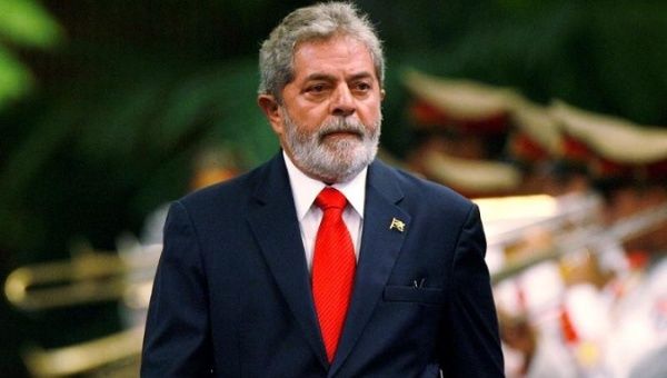 Former Brazilian President Luiz Inacio “Lula” da Silva.