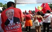 Lula fue condenado el pasado 24 de enero por un tribunal de segunda instancia, lo que generó rechazo en la población.