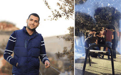 Omar Kiswani, head of Birzeit University's student council kidnapped.