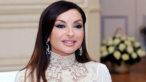 Azerbaijan's First Lady Mehriban Aliyeva also serves as the nation's first vice-president.