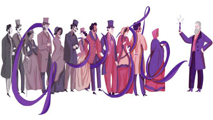 Google rindió homenaje a los 180 años del nacimiento de Perkin.