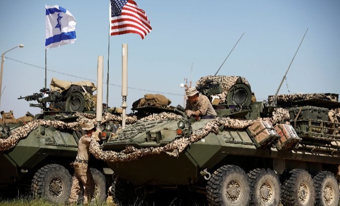 The Israeli military hosted U.S. Marines this week for an urban combat drill.