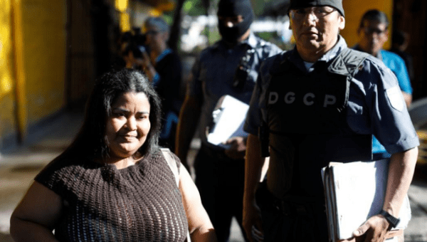 Figueroa Marroquín was released from the prison Tuesday after the Ministry of Justice commuted her sentence. 