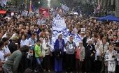 Organizaciones sociales denuncian que hay un retroceso en derechos humanos durante el Gobierno de Macri.