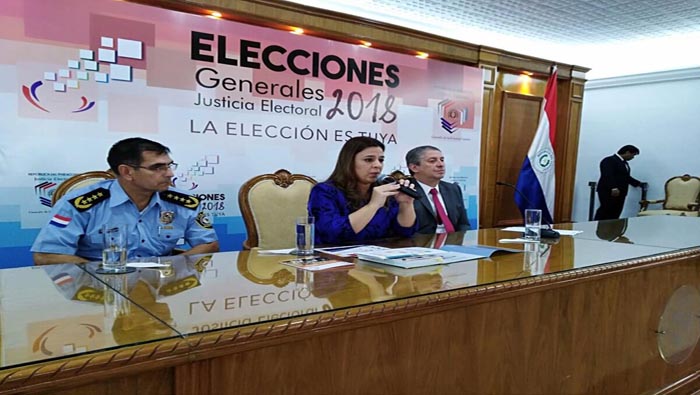 Las autoridades paraguayas resaltaron la importancia del trabajo institucional desarrollado de cara a las venideras elecciones.