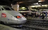 Los sindicatos ferroviarios de Francia convocaron a hacer paro dos días de cada cinco, desde el 3 de abril hasta finales de junio.