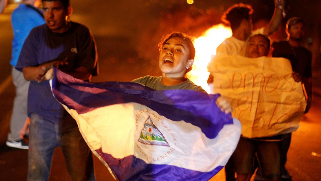 Las protestas violentas en Nicaragua han dejado al menos 10 muertos.