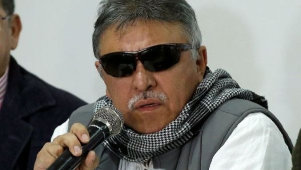 Jesús Santrich cumple 17 días en huelga de hambre para exigir el cumplimiento del Acuerdo de Paz por parte del Gobierno colombiano.