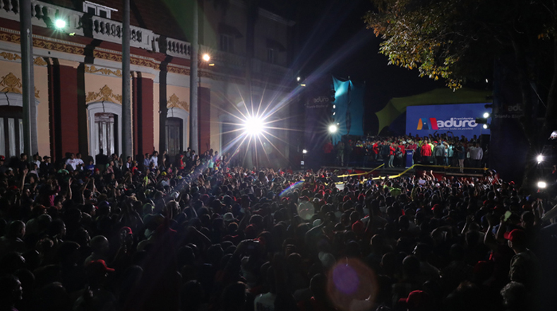 El pueblo de Venezuela se pronunció en un proceso electoral que transcurrió con gran tranquilidad, con gran civismo. 