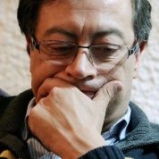 Left-wing presidential candidate Gustavo Petro.
