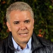 Colombia's right-wing presidential candidate Ivan Duque, the protege of former President Alvaro Uribe.