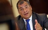 Correa aseveró que “probablemente podrán lograr falsos testimonios, pero jamás prueba material alguna".