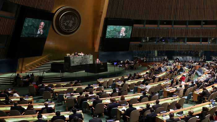 En la Asamblea General votan todos los Estados miembros de la ONU.