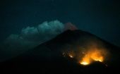 Desde finales de 2017, el volcán Agung presenta actividad.