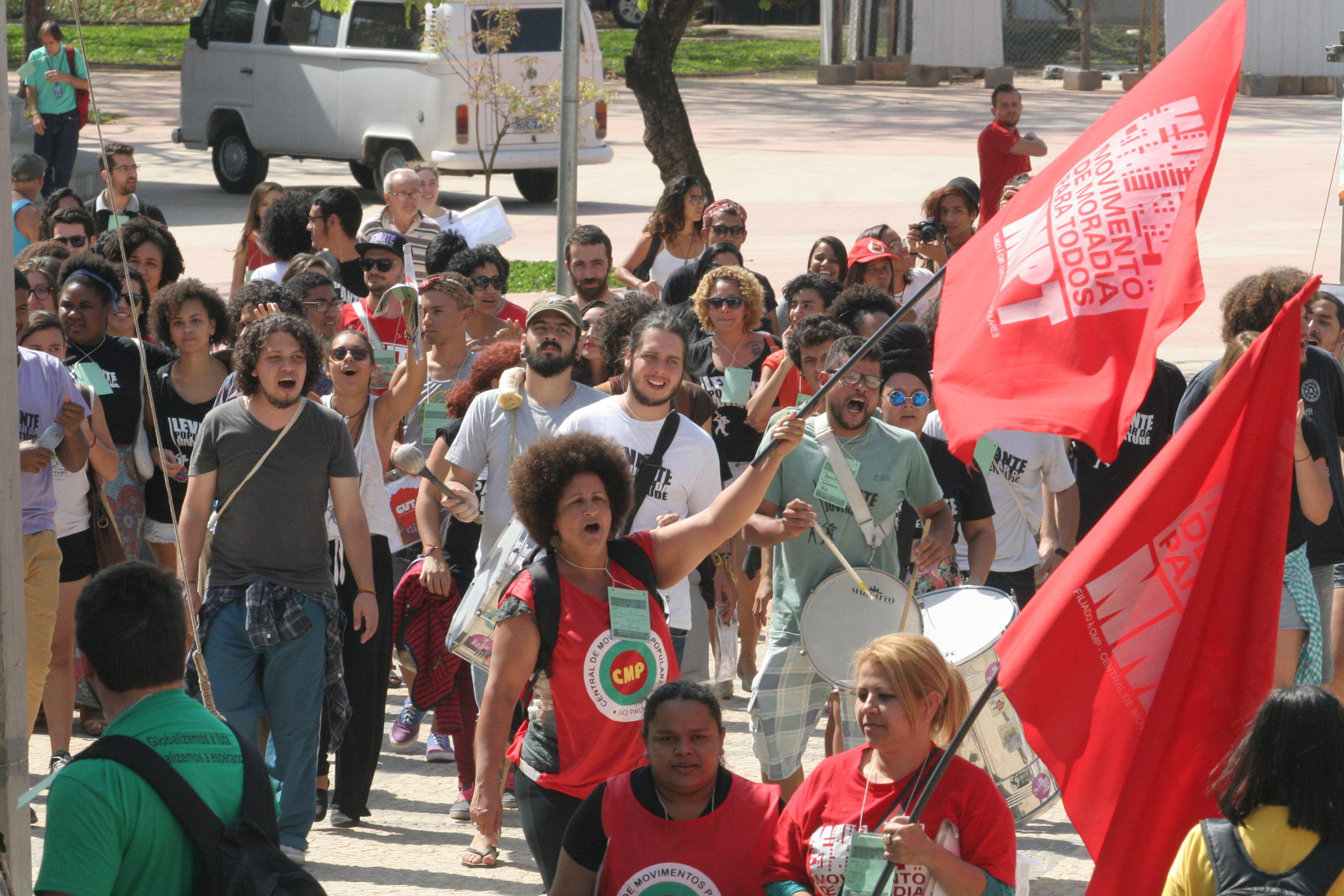 Los integrantes de los movimientos sociales cuentan con el respaldo de la dirección del Partido de los Trabajadores.