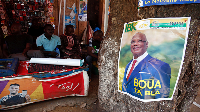 El actual mandatario  Ibrahim Boubacar Keita buscará la reelección en estos comicios.
