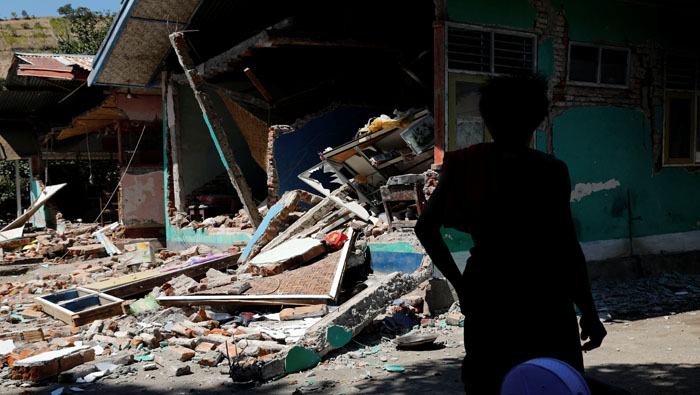 Miles de viviendas quedaron destrozadas en la isla de Lombok.