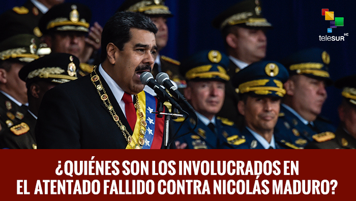Conoce a los responsables del atentado contra Nicolás Maduro