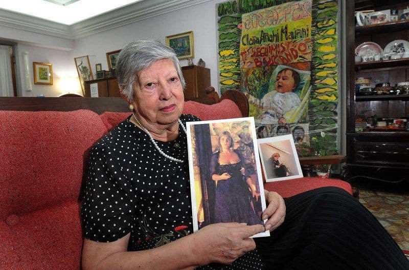 Chica Mariani mantuvo una lucha activa por buscar a su nieta, quien fue arrebatada por la dictadura.