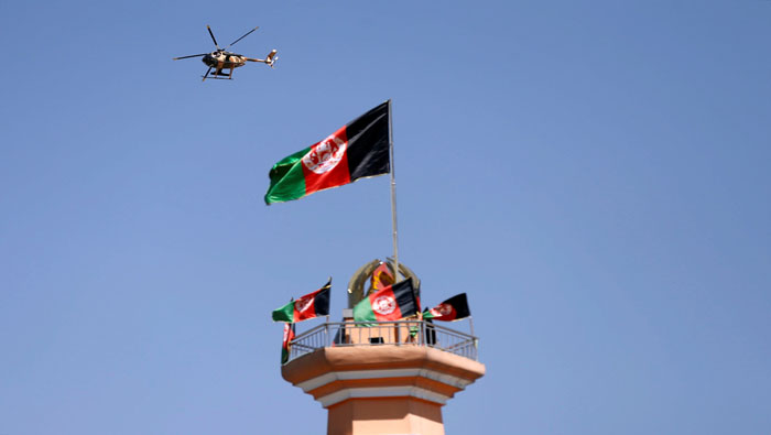 El helicóptero trasladaba a 10 soldados a Faryab.