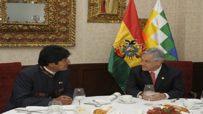 El presidente de Chile, Sebastián Piñera, afirmó que defenderá su territorio marítimo con base en los tratados vigentes.