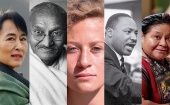 Mahatma Gandhi, Martin Luther King y Jane Addams dedicaron su vida a la lucha por la igualdad social, racial y la libertad humana a través de la paz. 