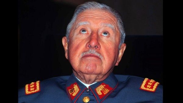 Deceased Chilean dictator Augusto Pinochet.