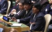 Morales denunció que Irán "sufre el asedio de los Estados Unidos".