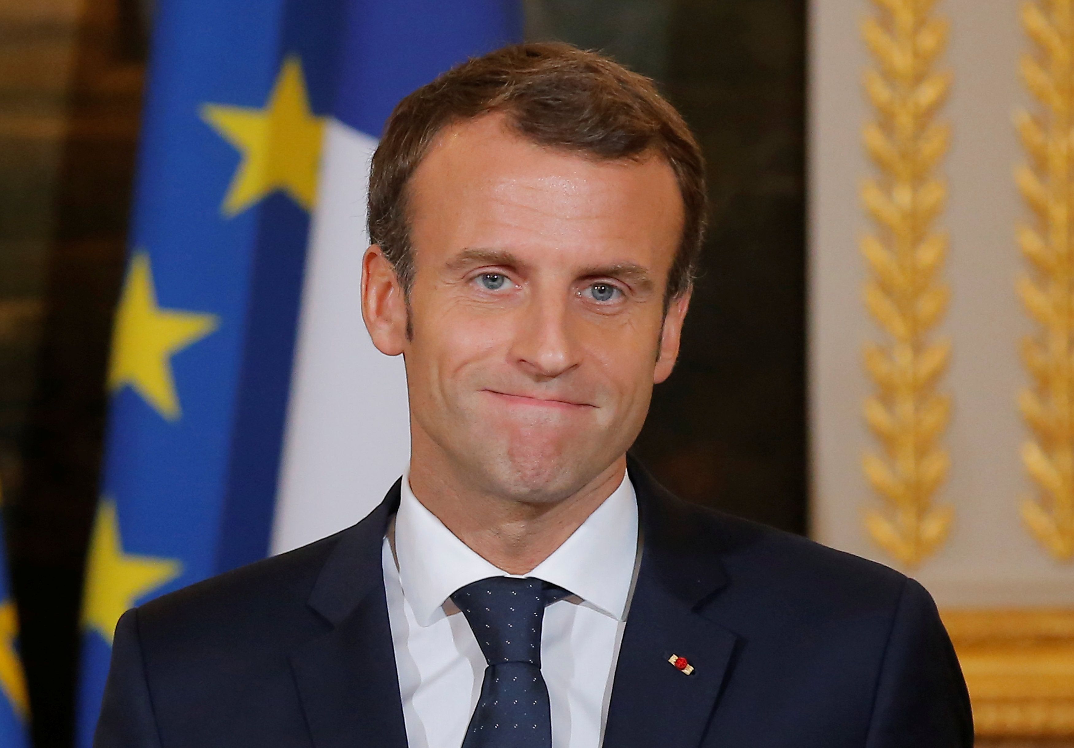 Emmanuel Macron es rechazo por sus políticas laborales y sociales.