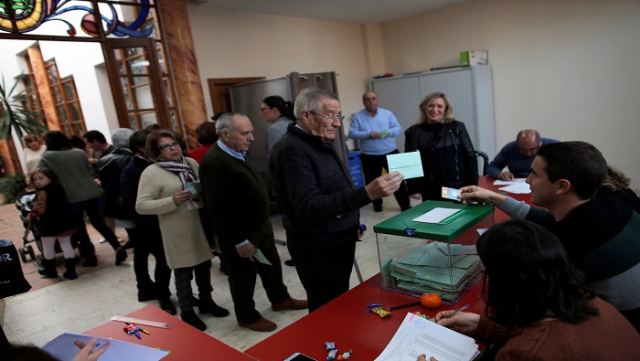 La Junta de Andalucía estima ofrecer un reporte oficial de los resultados luego de las 21h00 o 22h00 hora local.