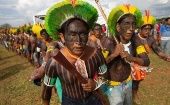 El ultraderechista Jair Bolsonaro señaló que los pueblos indígenas se encuentran dentro de una reserva como si fueran un animal en el zoológico".