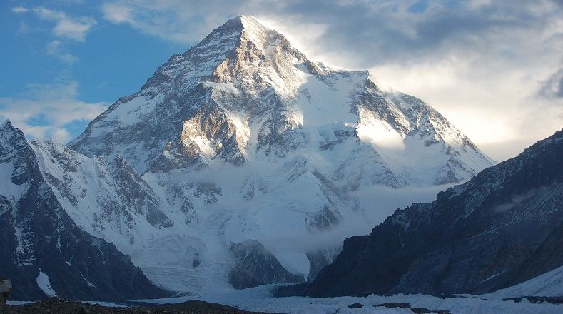 La K2 no solo es la segunda montaña más alta del planeta, sino que además es la ruta más peligrosa, según expertos escaladores. 