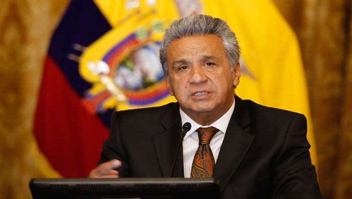 El presidente Moreno hizo un llamado a los medios de comunicación a ser responsables con la información.