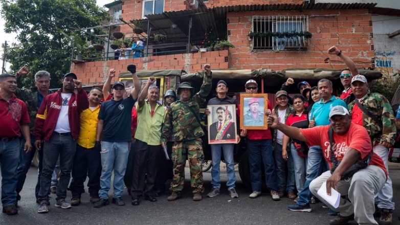 El pueblo chavista del barrio 23 de enero de Caracas aseguró que acompañará a su presidente Maduro durante su juramentación, y defenderán la Patria y el mandato popular.