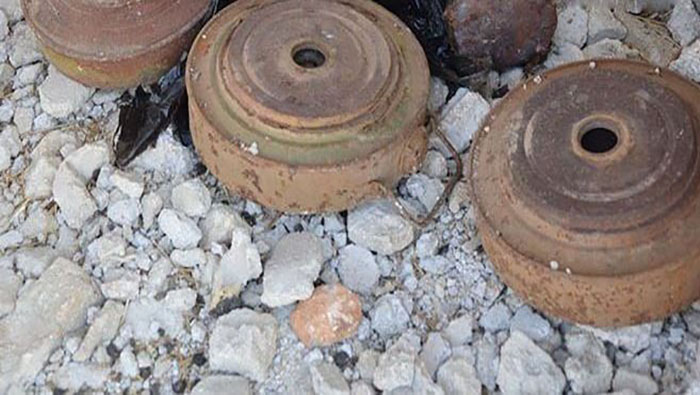Tras la retirada del Daesh, varias zonas del país permanecen plagadas de minas terrestres.