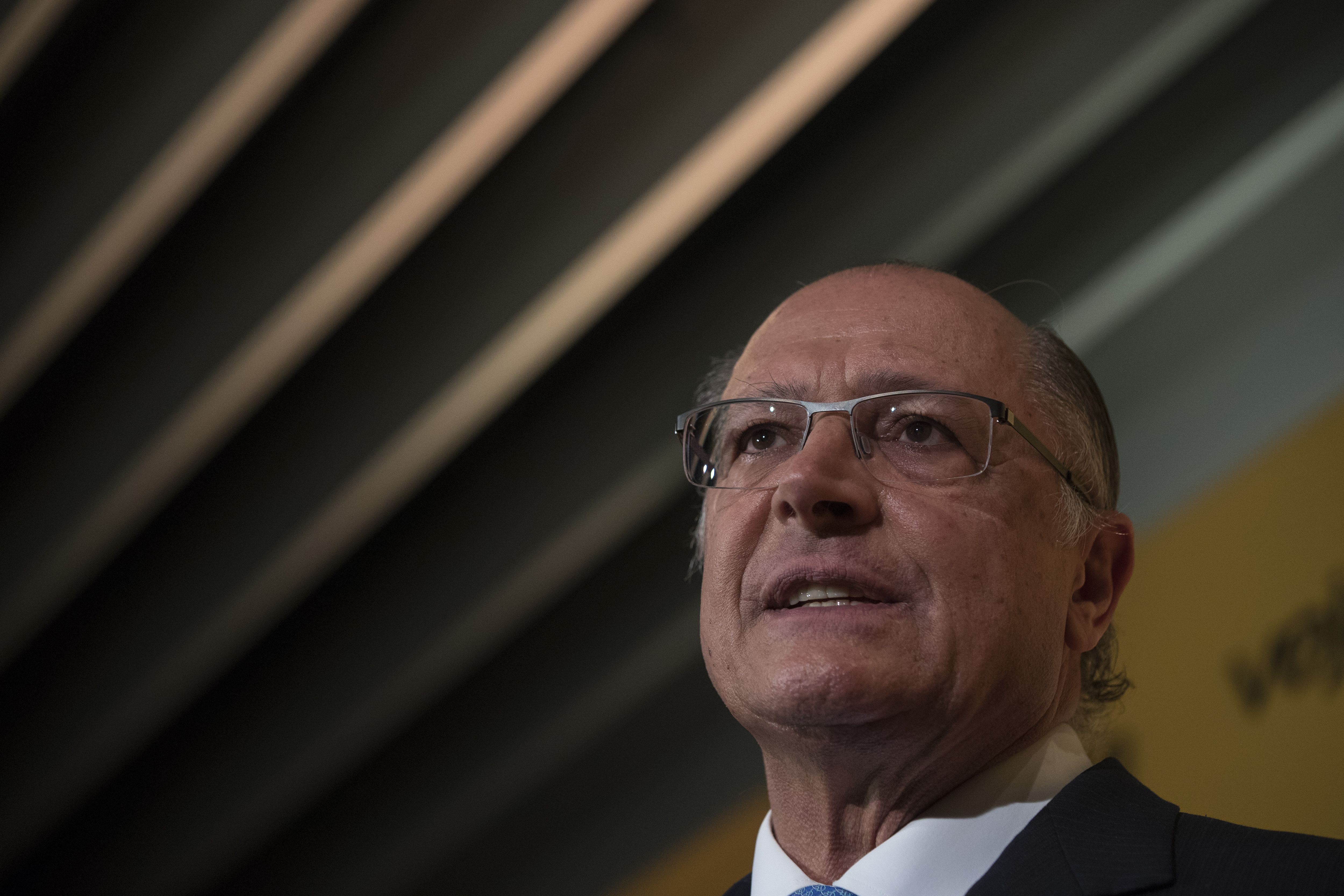 Geraldo Alckmin  se midió con Jair Bolsonaro en las elecciones presidenciales de octubre de 2018.