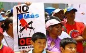 "A partir de la presente fecha, ningún instrumento suscrito y/o emanado del seno de la OEA tendrá efecto político o jurídico para el Estado venezolano y sus instituciones", indicó la cancillería.