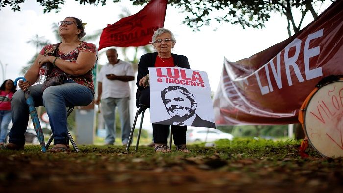 Lula permanece en prisión desde el pasado 7 de abril de 2018 por supuesta corrupción.