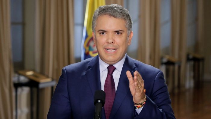 El índice de desaprobación de la gestión de Iván Duque en Colombia alcanza el 60 por ciento.