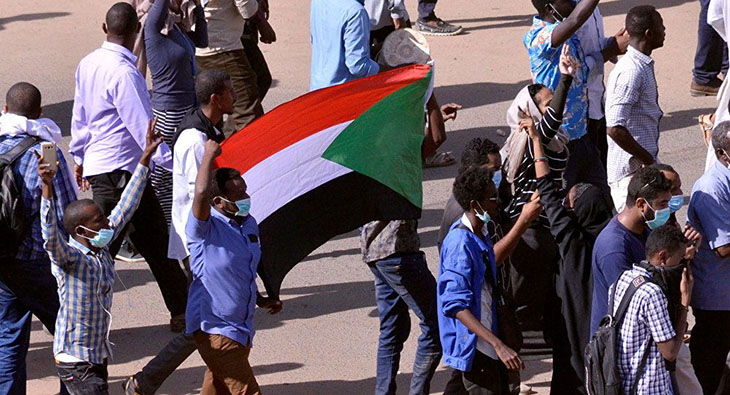 Los manifestantes temen una intensificación más violenta por parte de la fuerza militar sudanesa.