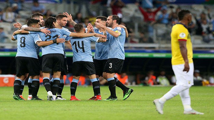 Uruguay, el más campeón en la historia de la Copa, arranca nuevamente con buen pié en el certamen suramericano.