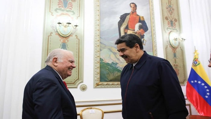 Enrique Iglesia fue invitado al país por el Gobierno Bolivariano.