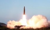 El pasado 25 de julio, Pyongyang probó dos nuevos misiles balísticos de corto alcance.
